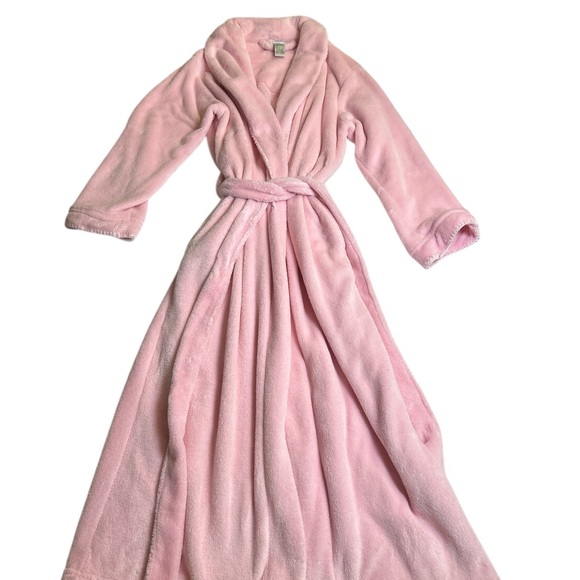Anne Lewin New York Pink Plush Robe – Women’s Medium - Picture 3 of 5